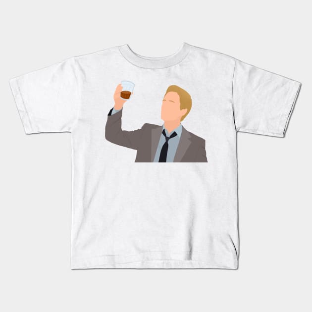 How I Met Your Mother Barney Stinson Kids T-Shirt by senaeksi